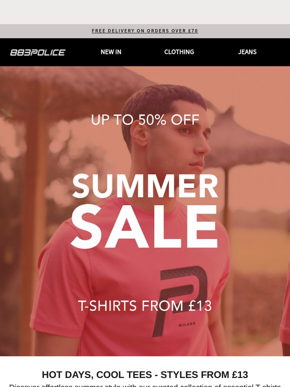 T-Shirts from £13