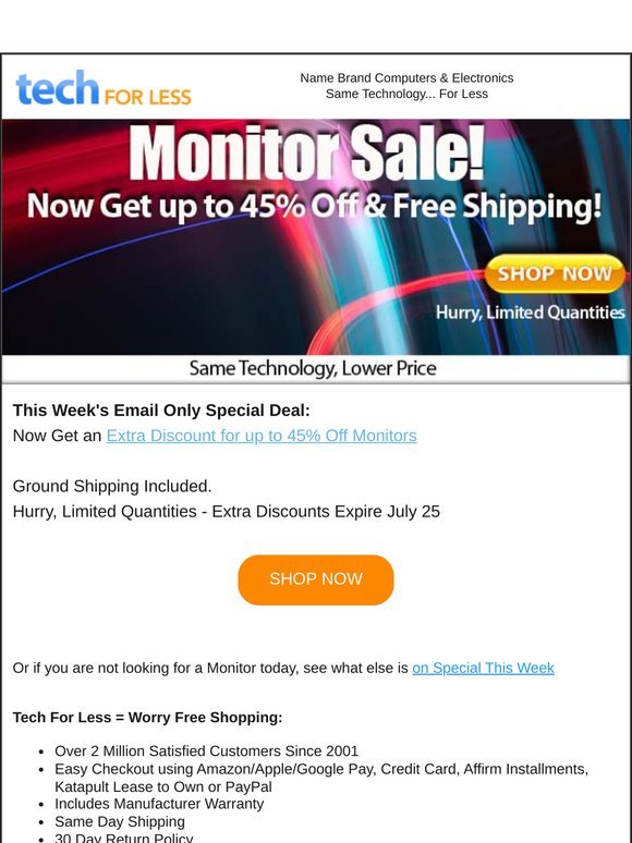 🔻 FULL DISCLOSURE: —, 45% off is inside