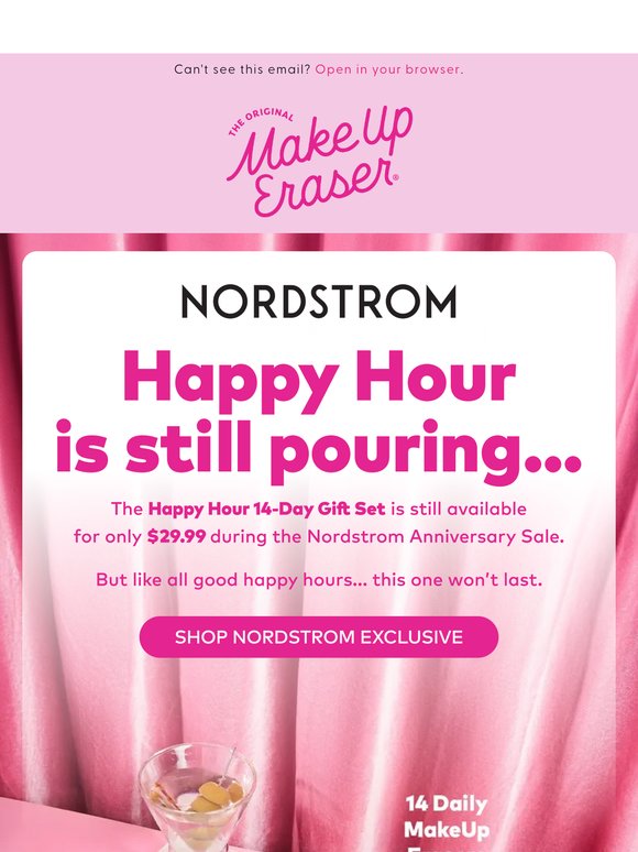 Happy Hour Is Still Pouring…