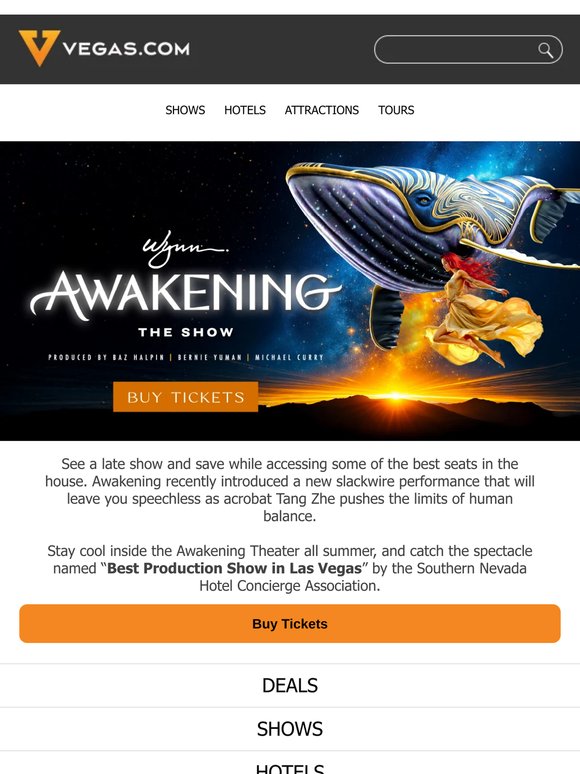 See the New Act in Awakening; the Slackwire Will Take Your Breath Away