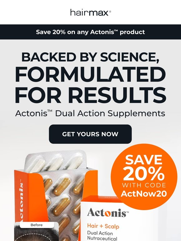 Why Actonis™ Supplements Lead the Way