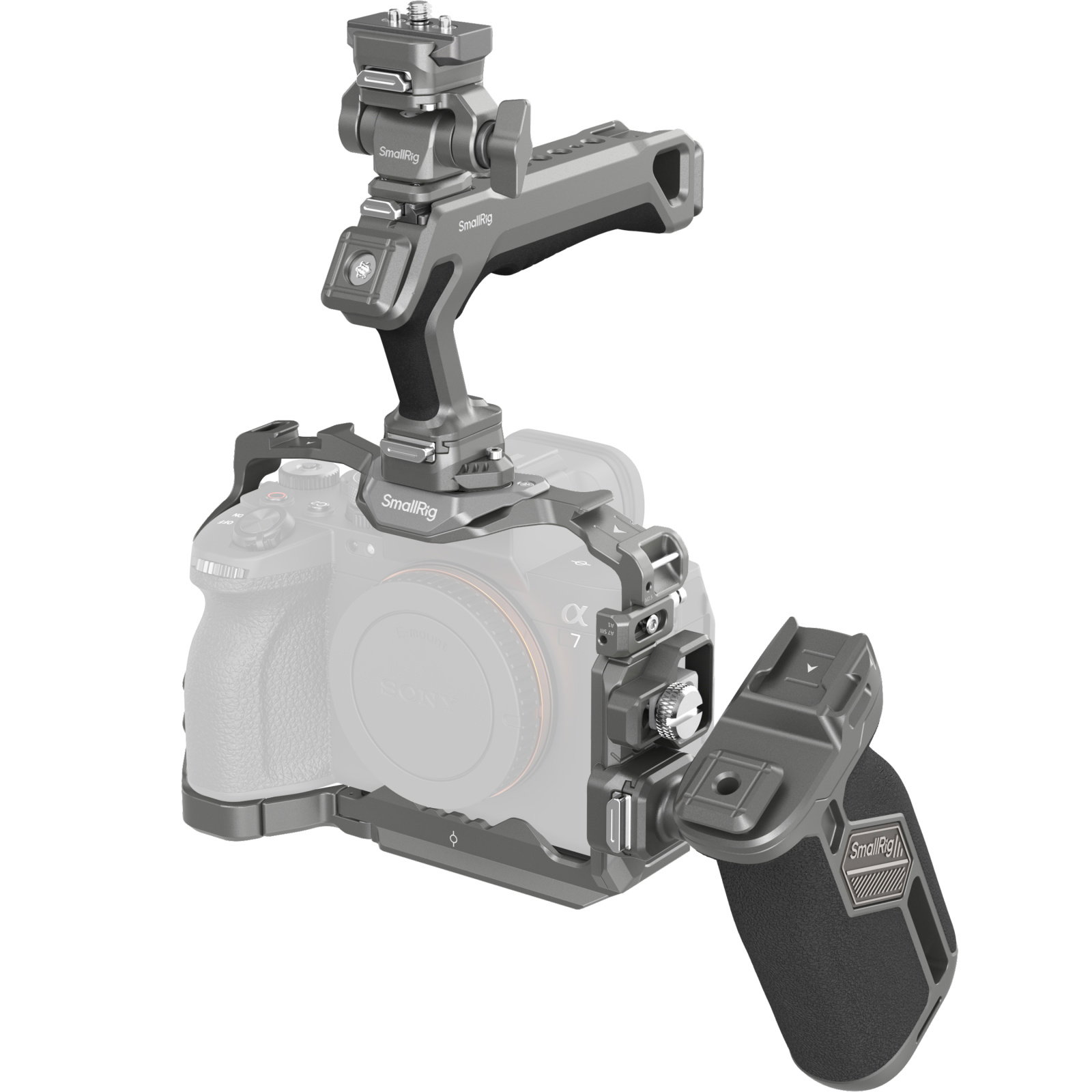 Image of HawkLock Quick Release Advanced Cage Kit for Sony Alpha 7R V / Alpha 7 IV / Alpha 7S III