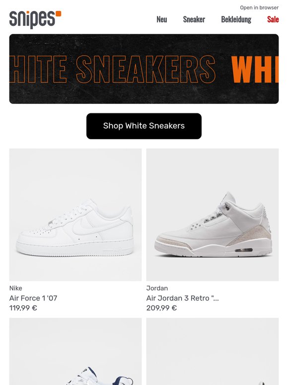 🤍 Weiße Sneaker – unsere Topseller jetzt entdecken!