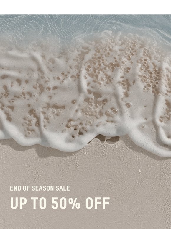 UP TO 50% OFF: STARTS TOMORROW