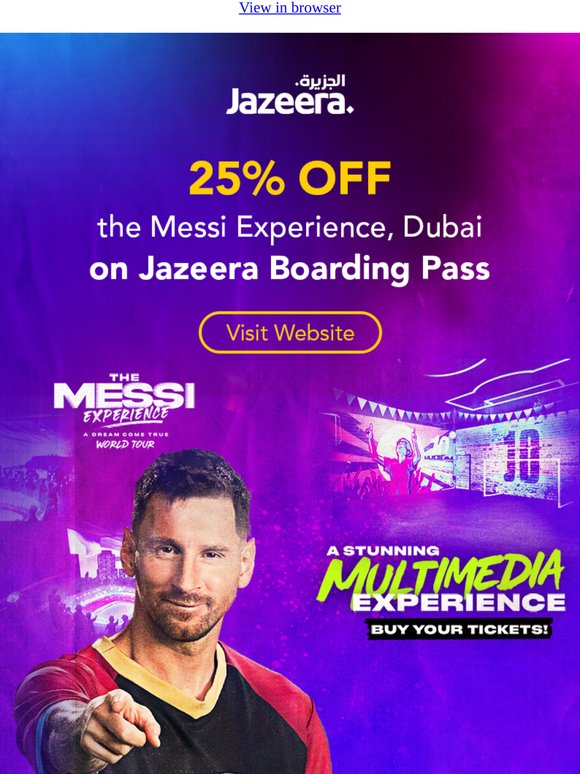Jazeera boarding pass advantage