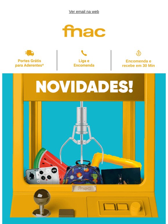 Novidades em primeira mão! ⚠️