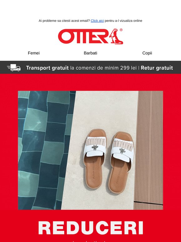 REDUCERI la colectia de papuci 👡