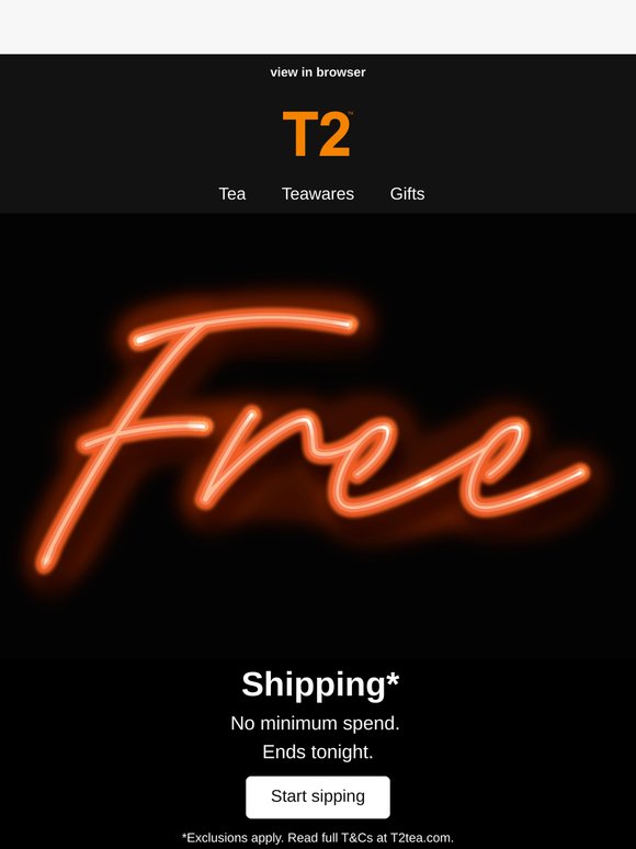 Last chance for free shipping!