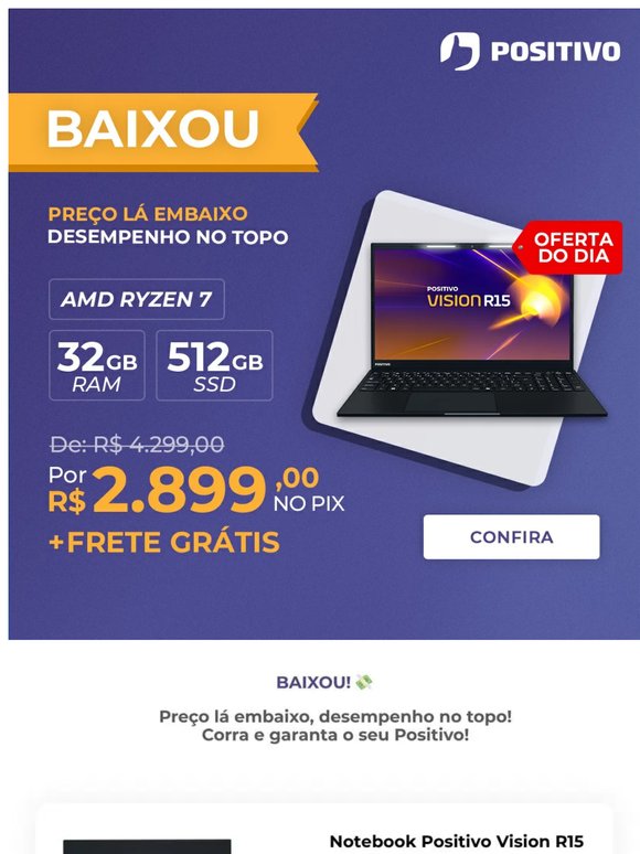 Baixou os Preços! 💸