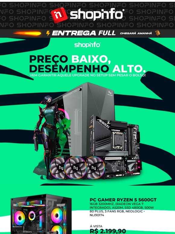 Setup turbinado sem pesar no bolso? Tá rolando!