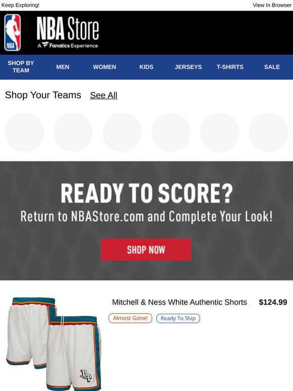 Get Back in the Game: Continue Browsing Your NBA Favorites