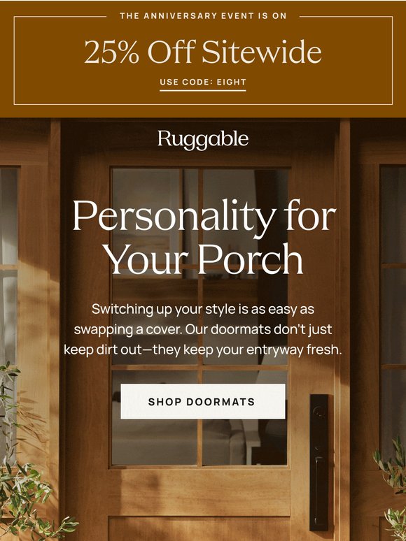 Your front door’s favorite accessory