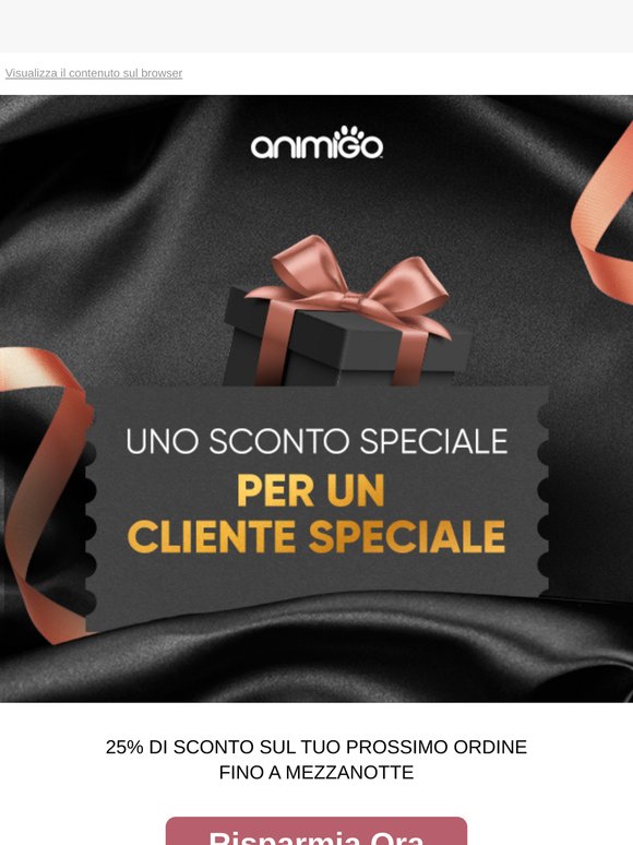 Per noi sei un cliente speciale 💎