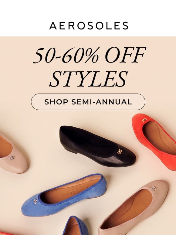 Flat Out Steals With 50-60% Off Top Flats