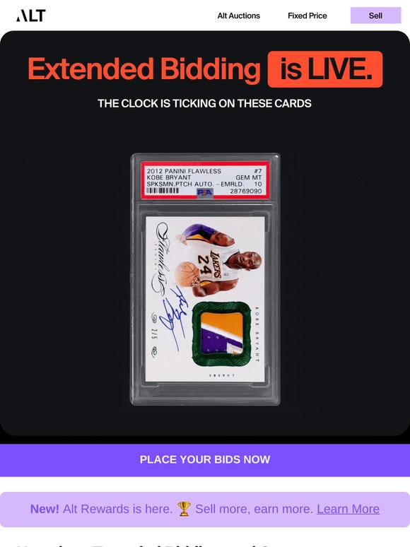 Extended bidding is LIVE❗️