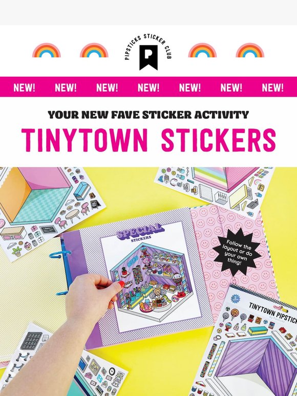 Your new fave sticker activity...