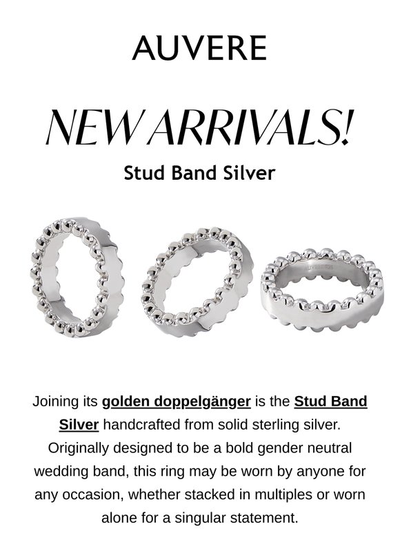 New Arrival: The Stud Band Silver