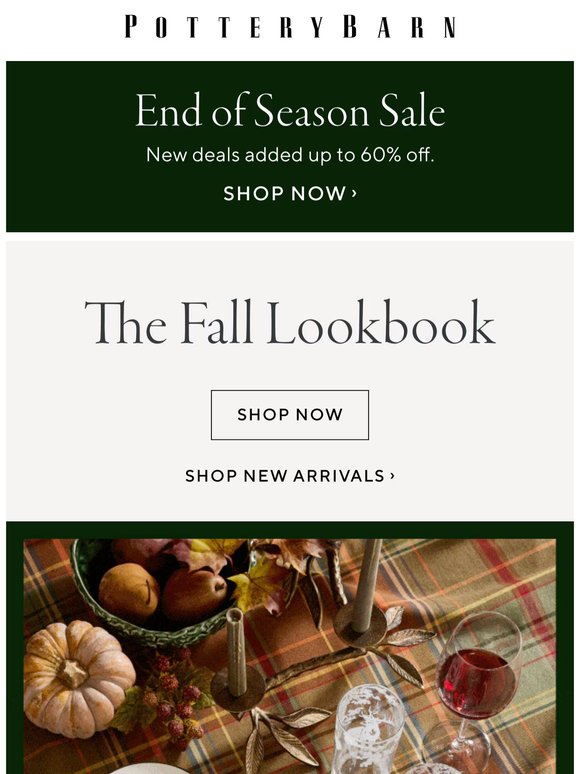 The Fall Lookbook has landed! 🍂
