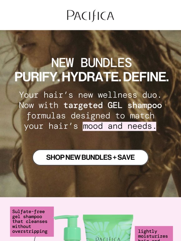 newly launched + 20% OFF! explore hair wellness bundles.