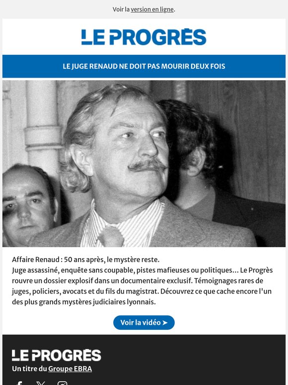 Assassinat du juge Renaud à Lyon il y a 50 ans : qui était le " shérif " ?