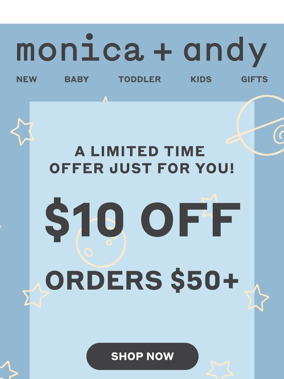 $10 off your first order 🎁