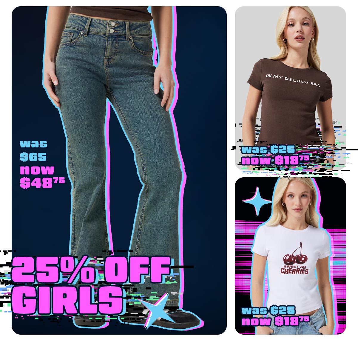 25% Off Girls