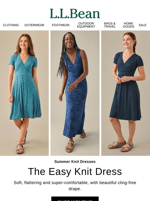 3/4 sleeve knit dress Joanie Knit Dress 3/4 Sleeve