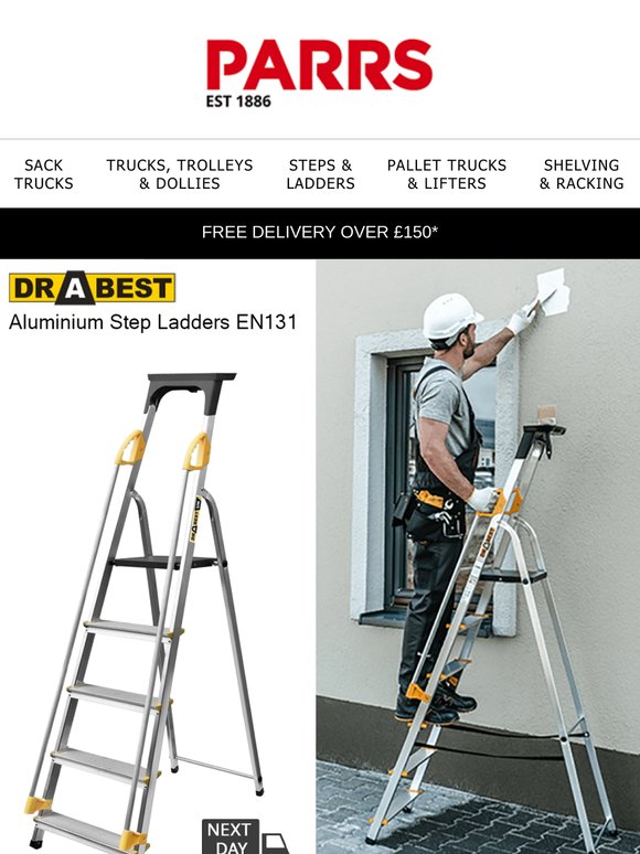 Drabest EN131 Step Ladders: Built for Safety, Made to Last