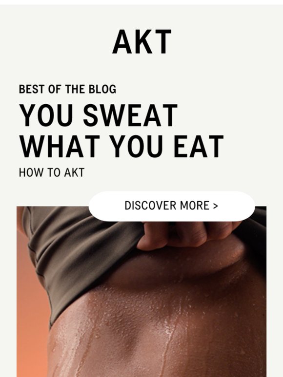Best Of The Blog: You Sweat What You Eat