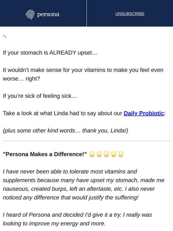 Tired of nausea, aftertaste, and burps?