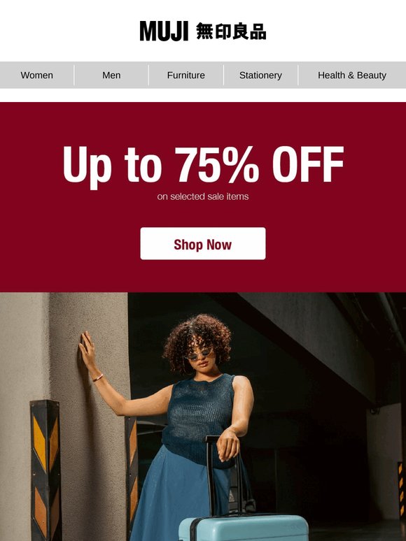 UP TO 75% OFF 🔥