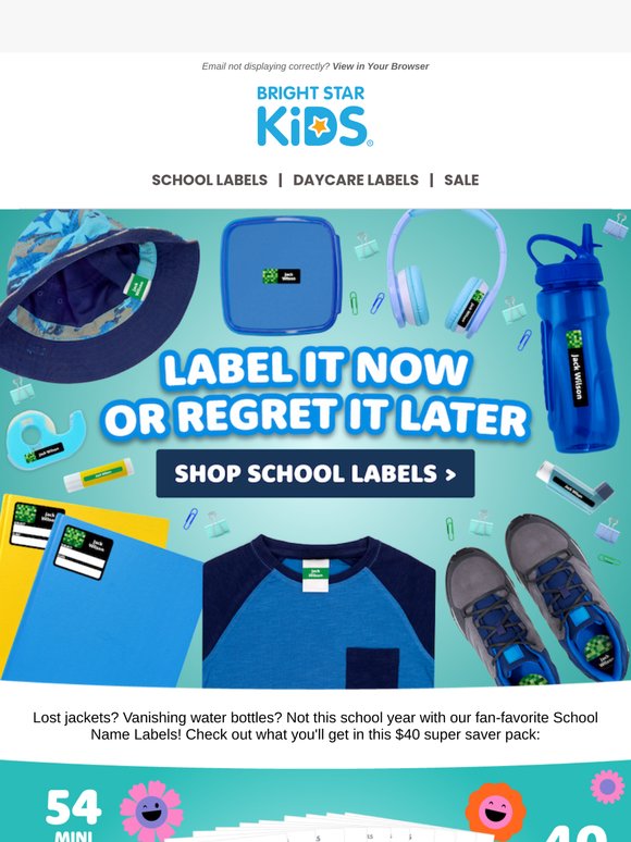 Label It Now or Regret It Later 😓
