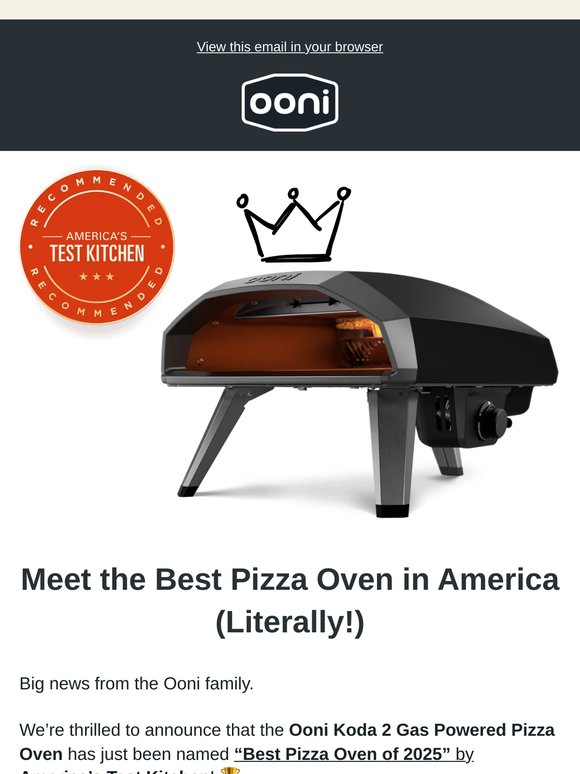 The Best Pizza Oven in America – Officially 🔥