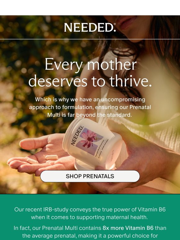Most Prenatals Fall Short