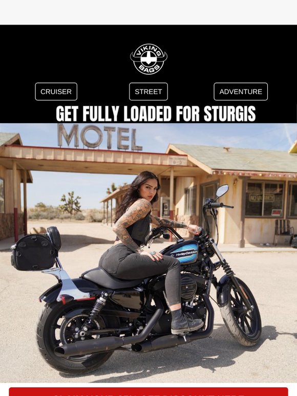 Hey there 🕐 Gear Up for Sturgis — 25% Off Ends Soon!