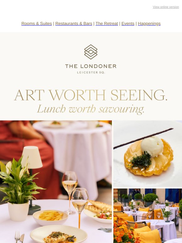 Enjoy tickets to London's top art exhibitions with lunch at Whitcomb's