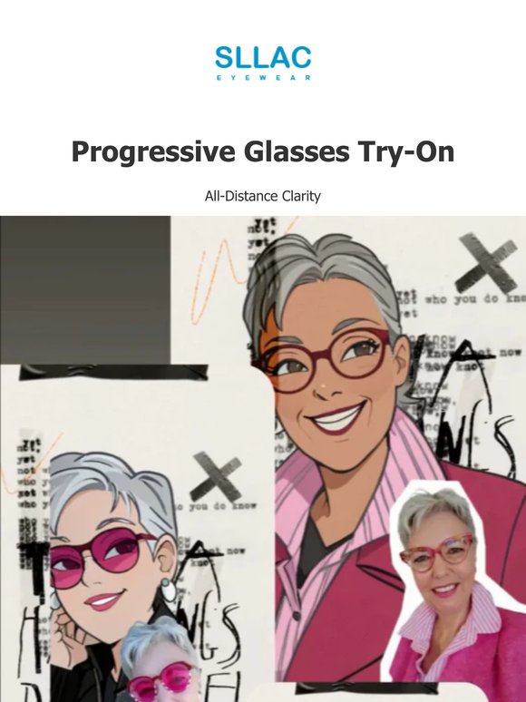 ✨ Style Meets Function – Progressive Glasses You'll Love!