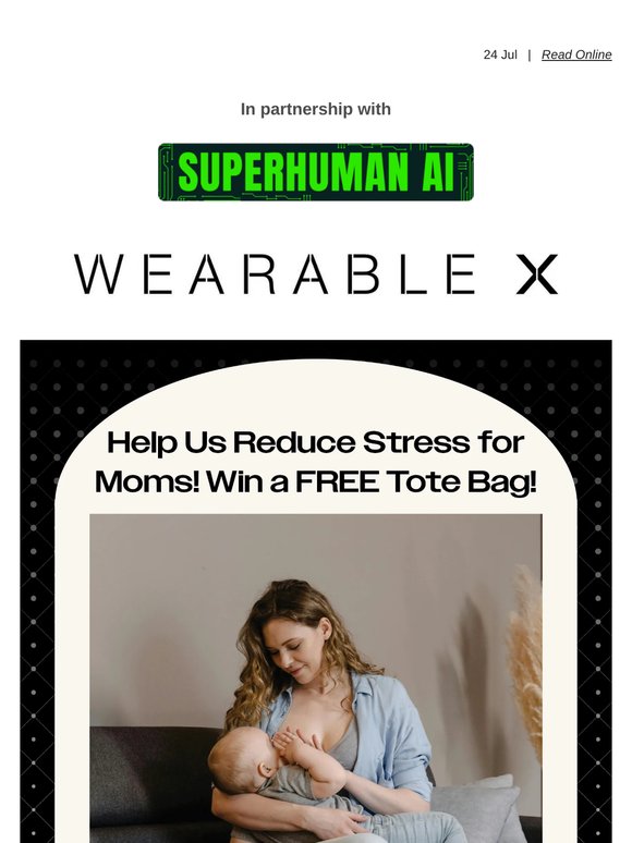 Help Us Reduce Stress for Moms! Win a FREE Tote Bag