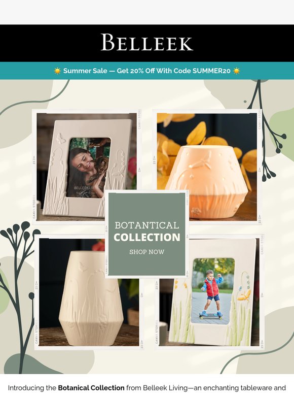 Discover the Botanical Collection — Inspired by Lough Erne 🌿