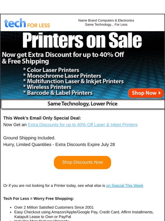 — -Limited Time: Exclusive Printer Deals Await!