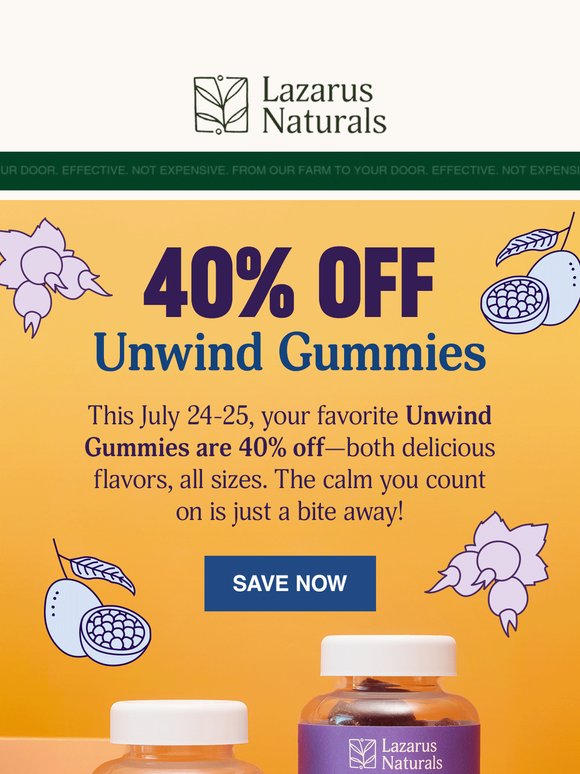 😮 40% Off Both Flavors?!