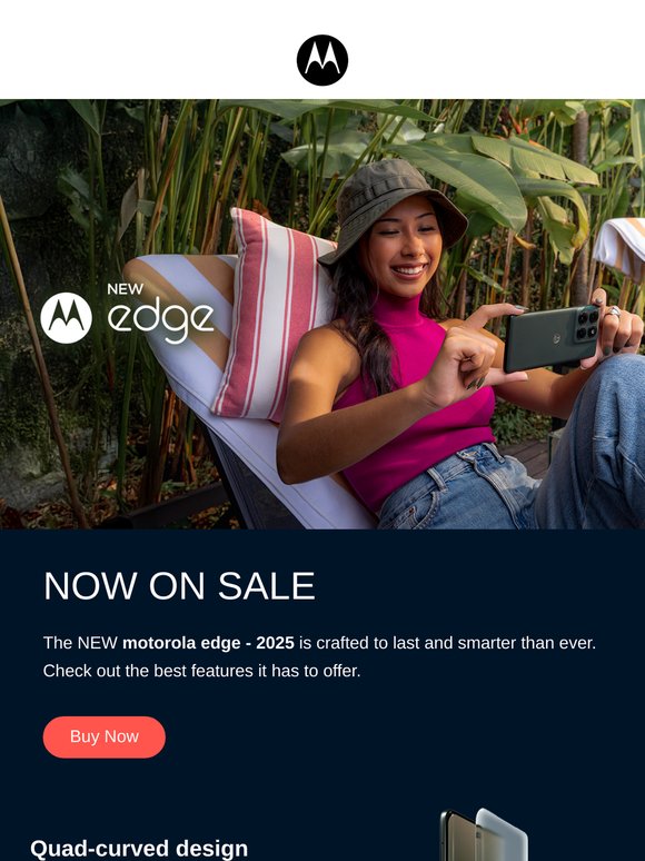 The NEW motorola edge - 2025 is essential🙌