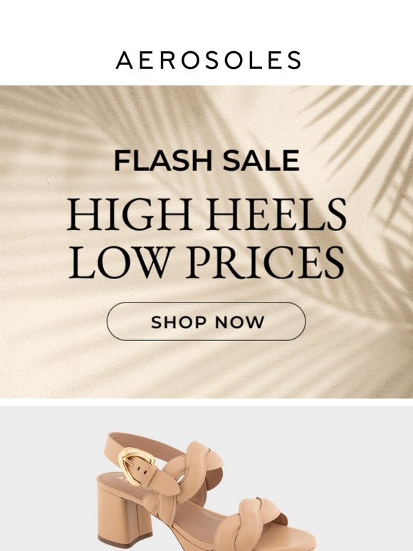 🔥 Flash Sale: High Heels, Low Prices