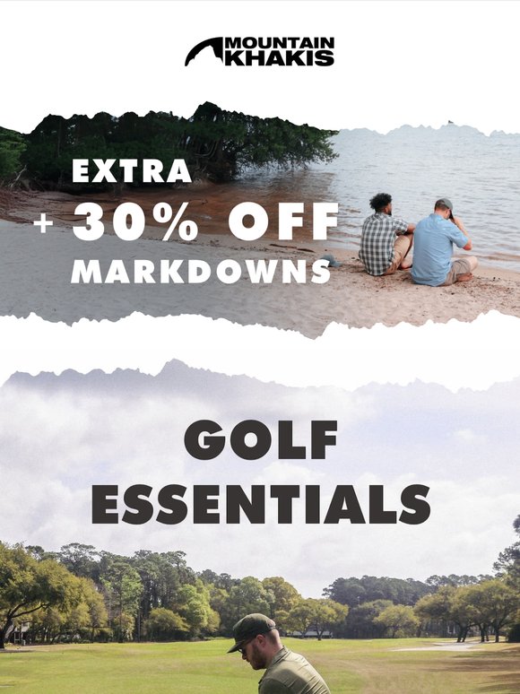 Gear up for warm days on the fairway