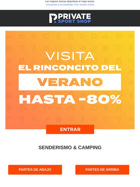 🌴 Disfruta del verano sin romper la hucha 👉 Hasta el -80%