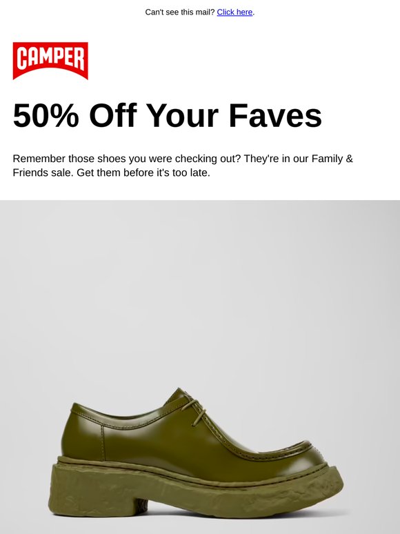 Your Faves Are Still 50% Off