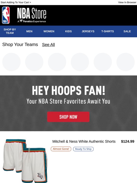 Missed Something? Your NBA Store Picks Are Waiting