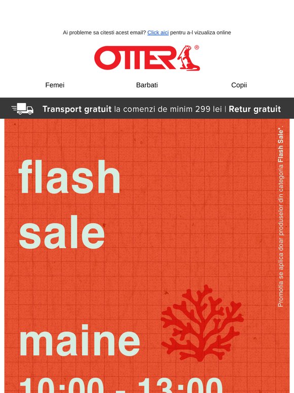 Flash Sale ⚡ 3 ore cu super preturi la incaltaminte