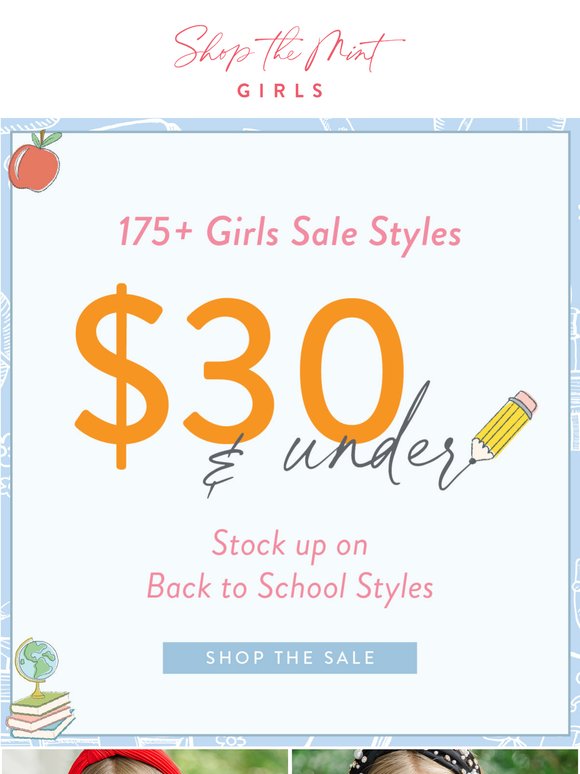 $30 & Under Back to School Styles ✨💸