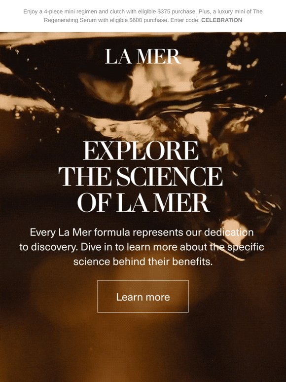 Explore the science of La Mer